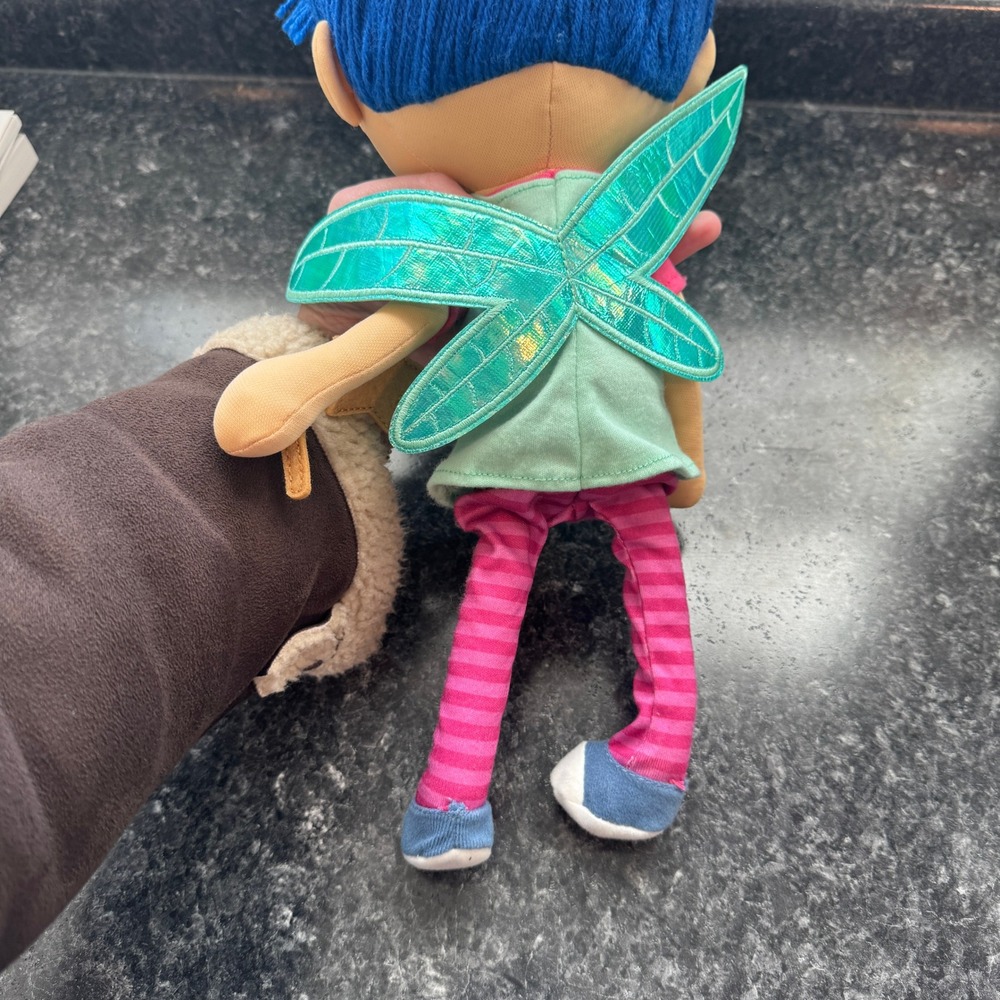 Grumbalina Rag Doll Fairie Magic Wand Plush Book Character - Picture 7 of 8